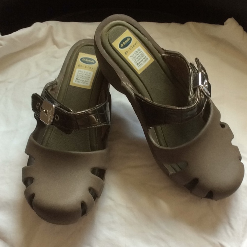 Dr. Scholl heel/“crocs"